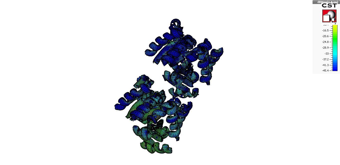 Tubulin H-Field Animation